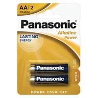 Panasonic Panasonic Alkaline Power AA ceruza 1.5V alkáli/tartós elemcsomag LR6APB-2BP