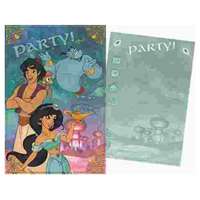 KORREKT WEB Disney Aladdin Party Meghívó