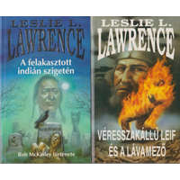 Gesta Kiadó A felakasztott indián szigetén + Véresszakállú Leif és a lávamező (2 db regény) - Leslie L. Lawrence