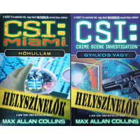 JLX Kiadó Gyilkos vágy + Hőhullám (2 kötet CSI: Helyszínelők) - Max Allen Collins