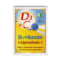 Dr. Chen Patika Dr. Chen D3-max liposzómás C-vitamin kapszula - 30 db