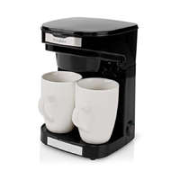 Nedis Nedis kompakt kávéfőző filteres, 0.25 l, 2 csészével, fekete