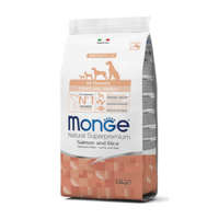  Monge All Breeds Puppy & Junior Salmon and Rice kutyatáp – 2×15 kg