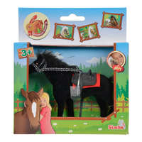 Simba Toys Champion Beauty - Játék Ló figura 11 cm Fekete - Simba