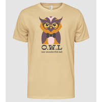 Pólómánia OWL - One wonderful Lad - Férfi Alap póló