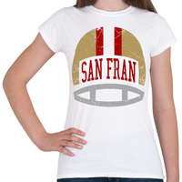 printfashion San Fran - Női póló - Fehér
