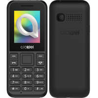 Alcatel Alcatel 1068D mobiltelefon, dual sim, fekete, kártyafüggetlen, magyar menüs, nyomógombos