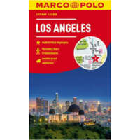 Mairdumont Los Angeles térkép vízálló Marco Polo 1:12 000 Los Angeles várostérkép