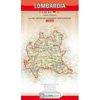 LAC Lombardia térkép LAC Italy 1:250 000