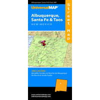 Universal Map Albuquerque térkép, Santa fe térlép Universal Map Maryland
