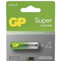 GP Batteries LR6 GP15A-C4 Super alkáli ceruza elem bliszteres