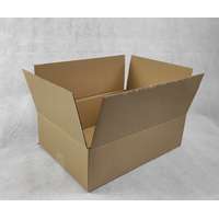  Papírdoboz, U2, 30 x 20 x 16 cm, csomagoló doboz 3 rétegű hullámkartonból