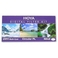 Hoya Hoya Digital szűrő szett (UV(C), CPL, NDx8) (62mm)