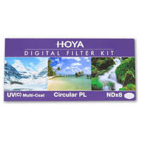 Hoya Hoya Digital szűrő szett (UV(C), CPL, NDx8) (77mm)