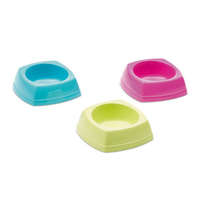 SAVIC SAVIC Nibble Plastic Bowl - Műanyagtál (vegyes színekben) tengerimalacok részére (12x12x4,5cm)