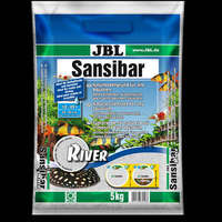 JBL JBL Sansibar RIVER - Könnyű, finom hordozó fekete kövekkel édes- és sósvízi akváriumokhoz és terráriumokhoz (5kg)