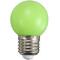 Mentavill Mentavill Színes LED lámpa E27 (1W/200°) Kisgömb - zöld