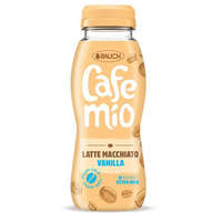 RAUCH Kávés tejital, 0,25l, RAUCH "Cafemio Latte Macchiato Vanilla", extra mild