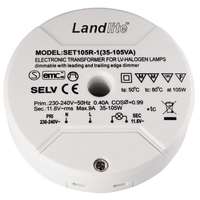 LANDLITE LANDLITE SET105R-1 Elektronikus transzformátor kisfeszültségű halogén lámpákhoz