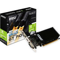 MSI MSI GeForce GT 710 Low Profile 2GB DDR3 Videókártya