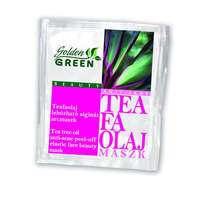 Stella Golden Green Teafaolaj Lehúzható Alginát Maszk pattanások ellen 6 gr