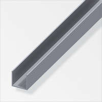  ALFER - U-profil alumínium fényes 1000x7,5x1,0 mm