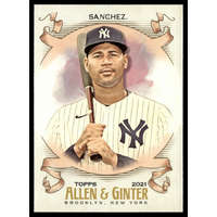 Topps 2021-22 Topps Allen and Ginter #186 Gary Sanchez