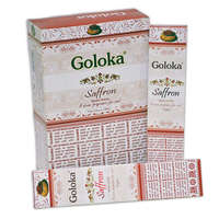 Goloka Goloka Saffron (Sáfrány) Indiai Füstölő (15gr)