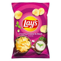 Lay&#039;s Lays chips krémsajtos és bazsalikomos - 60g