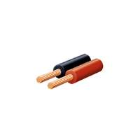 USE SAL KL 0,15 hangszóróvezeték, piros-fekete, 2 x 0,15 mm2, 0,1 mm elemi szál, 100 m/ tekercs