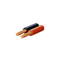 USE SAL KL 1 hangszóróvezeték, piros-fekete, 2 x 1 mm2, 0,1 mm elemi szál, 100 m/ tekercs