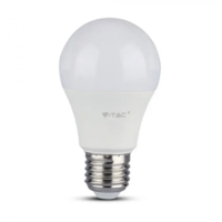 V-TAC LED lámpa , égő , körte , E27 foglalat , 11 Watt , hideg fehér, SAMSUNG chip , 5 év garancia
