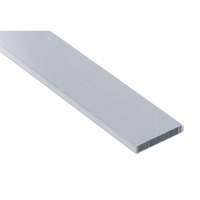 LEDvonal Aluminium lapos profil LED szalaghoz , alu profil , 2 méter/db , 20 mm x 3 mm