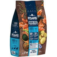 POLARIS POLARIS gabonamentes granulátum friss hússal, Junior All Breed, lazaccal és pulykával, 2,5 kg