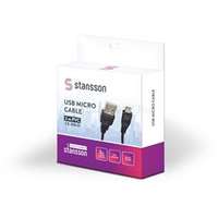 STANSSON CS-206-D Micro USB kábel 2m (CS-206-D)
