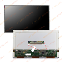 Chunghwa CLAA102NA0DCW kompatibilis matt notebook LCD kijelző