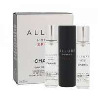 Chanel Chanel Allure Homme Sport eau de toilette Twist and Spray 3x20 ml férfiaknak