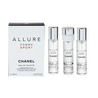 Chanel Chanel Allure Homme Sport 3x20 ml eau de toilette Refill 20 ml férfiaknak