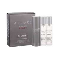 Chanel Chanel Allure Homme Sport Eau Extreme eau de toilette Twist and Spray 3x20 ml férfiaknak