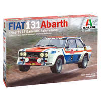 ITALERI Italeri: fiat 131 abarth 1977 san remo rally winner autó makett, 1:24