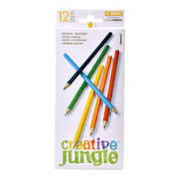 SAKOTA Creative jungle: színes ceruza készlet, 12 darab