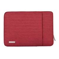 gigapack Canvasartisan laptop tok (univerzális, 12" méret, 330 x 231 x 24 mm, cseppálló, plüss belső, prémium) piros gp-147536