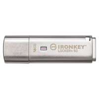 KINGSTON Pen drive 16gb kingston ironkey locker+ 50 usb 3.2 ezüst (iklp50/16gb)