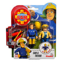 Simba Sam, a tűzoltó: 2 darabos figura - sam és trevor
