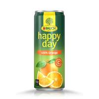 RAUCH Gyümölcslé, 100, 0,33 l, dobozos, rauch "happy day", orange 64060