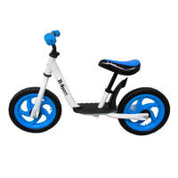 R-SPORT Futóbicikli, lábbal hajtható bicikli - fehér-kék