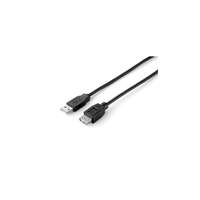Equip USB 2.0 hosszabbító kábel (A-A, 3 m, fekete)