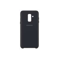 Samsung Galaxy A6+ Dual Layer Cover tok (fekete)