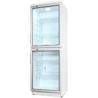 Snaigé Snaigé CD35DM-S300CD1 üvegajtós hűtőszekrény, Hőmérséklettartomány: -2 – +14 °C, LED, Acél külső, Automata leolvasztás