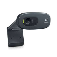 LOGITECH Logitech Webkamera - C270 (1280x720 képpont, 3 Megapixel, USB 2.0, univerzális csipesz, HD, mikrofon)
